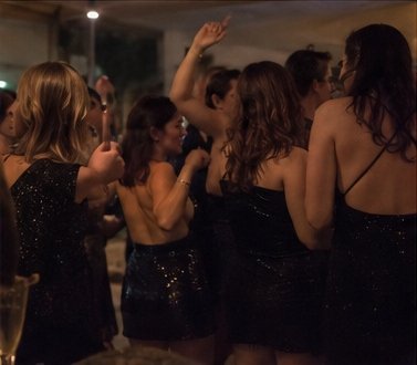 Baile después de las uvas